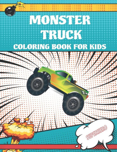 Silly Monsters Coloring Book: For Kids Ages 4-8 (Paperback)(Large Print) 