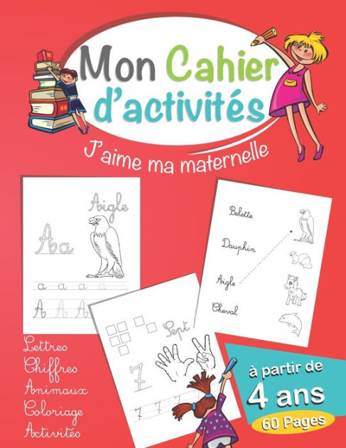 Fils D Odin En 4 Lettres Mon Cahier d'activités J'aime ma Maternelle: Apprendre en s'amusant
