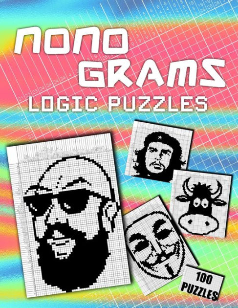 Nonograms Hanjie Puzzle Book For Adults Challenging Picross