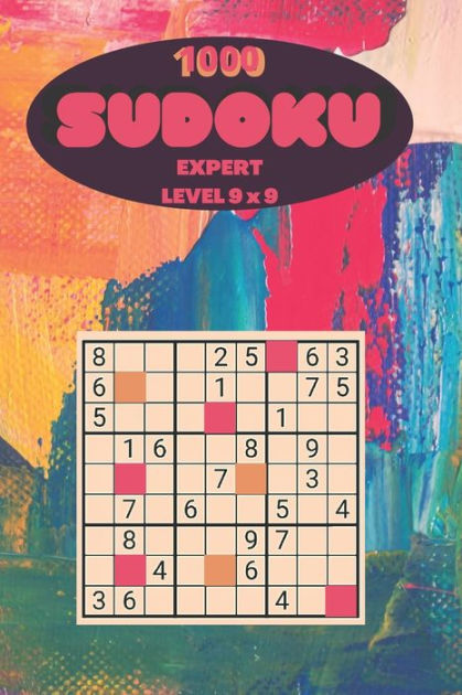 1000 Sudoku Expert Level 9 X 9 Suduko Puzzle Books For Adults With Their Results Hard Extreme 4021