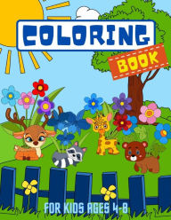 Title: Coloring Book: For Kids Ages 4-8, Author: Little B. Marmalade
