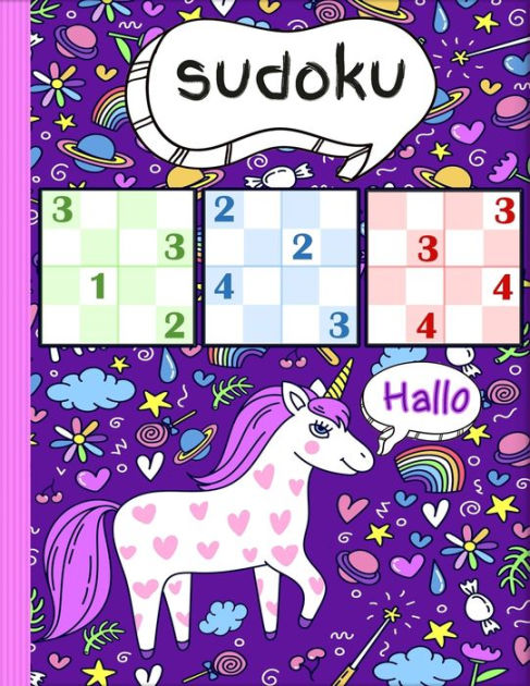 sudoku für kinder von 48 jahren 4x4  6x6  9x9 100
