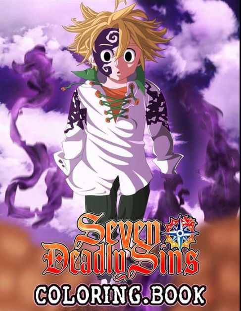 Seven Deadly Sins Coloring Book by Anime Ghost, Paperback | Barnes & Noble®