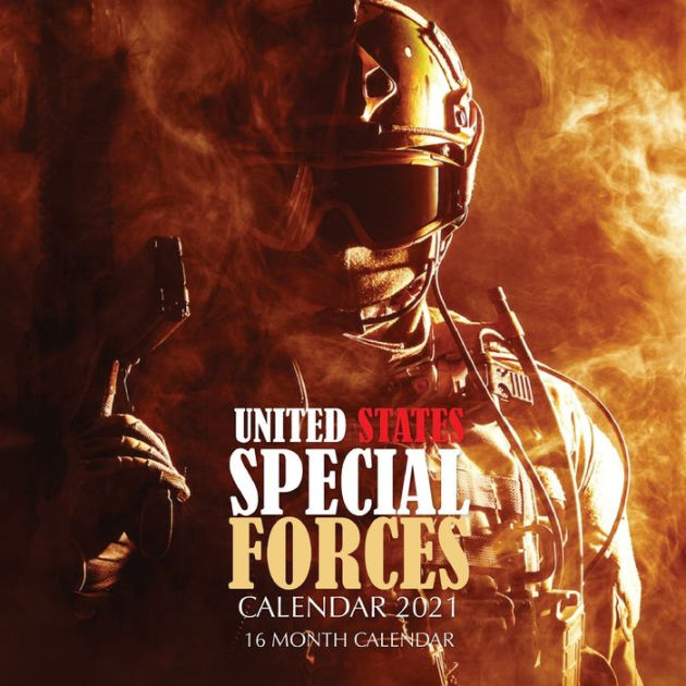 United States Special Forces Calendar 2021 16 Month Calendar by Golden