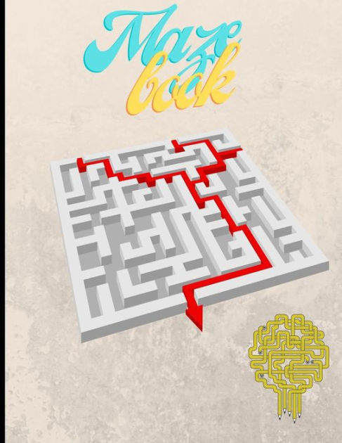 Maze Puzzles Book - Ojula Technology Innovations - E-kirja - BookBeat