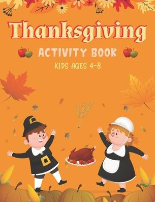 Barnes and Noble My Thanksgiving Activity Book for Kids Age 4-8