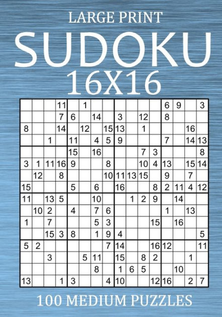 Sudoku 16x16 - Fácil 