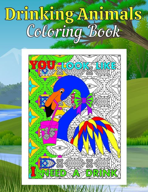 10 Captivating Drinking Animal Coloring Books for Relaxation and Creativity