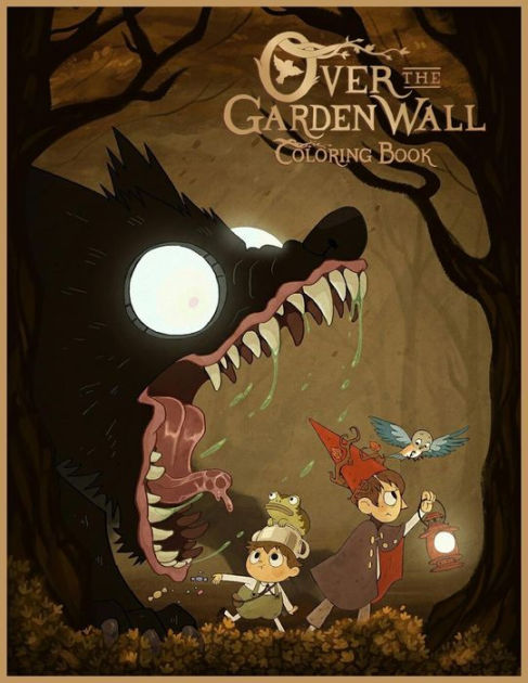 Over The Garden Wall Coloring Book: Más Allá Del Jardín Libro Para 