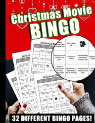 Title: Christmas Movie Bingo: 32 Different Bingo Pages: Great for hanging out with friends, at a Christmas party, or playing solo!, Author: Robert J Griffith