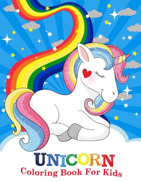 Unicorn Coloring Book for Girls Ages 8-12: Colouring Pages for