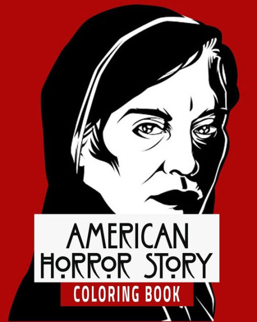 american horror story coloring book 48 Illustrations by marouane ben