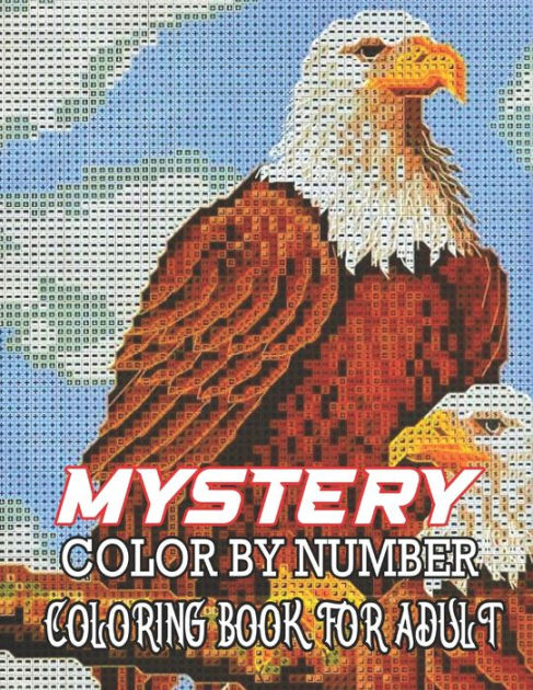 Mystery Color By Number Coloring Book For Adult Color By Number