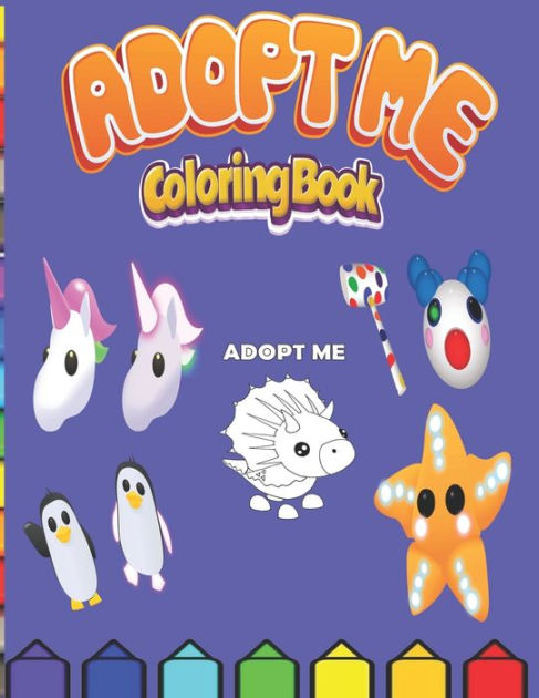 Coloring Book Adopt Me: Coloring Book Adopt Me for Kids by may arlond
