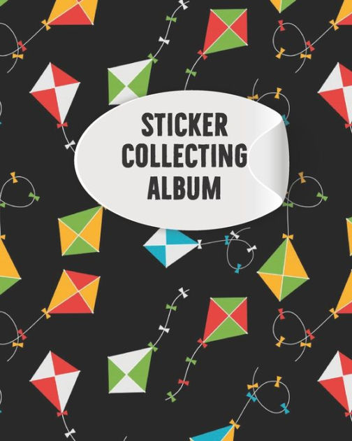 Sticker Collecting Album: My Activity Blank Sticker Storage Book