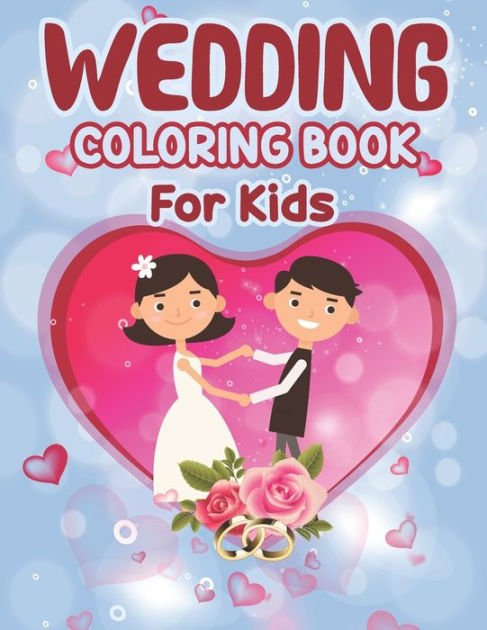 Big Day The wedding Coloring book for kids