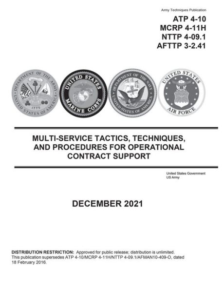 Multi-Service Tactics, Techniques, and Procedures for Operational Contract Support December 2021