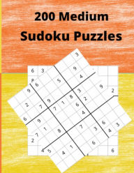 Title: 200 Large Print Medium Sudoku Puzzles, Author: Marie Fairchild