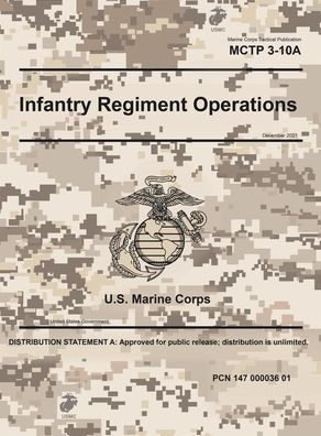 Marine Corps Tactical Publication MCTP 3-10A Infantry Regiment Operations December 2021