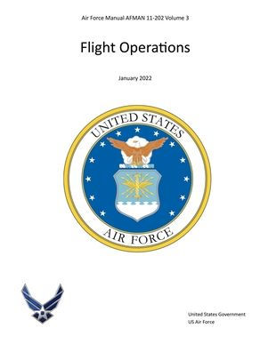 Air Force Manual AFM 11-202 Volume 3 Flight Operations January 2022