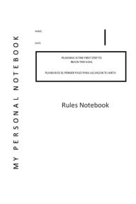 Title: Rules Notebook, Author: Letty Lopez