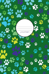 Title: PAW PRINTS: 6x9 blank lined journal : 100 pages, Author: Max Moffitt