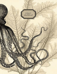 Title: OCTOPUS SKETCHBOOK: 8.5x11 blank book : 200 pages, Author: Mollusca Ocho