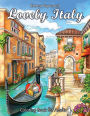 Lovely Italy: Coloring Book for Adults