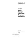 Department of the Army Pamphlet DA PAM 11-8 Army Foreign Language Program Handbook February 2022