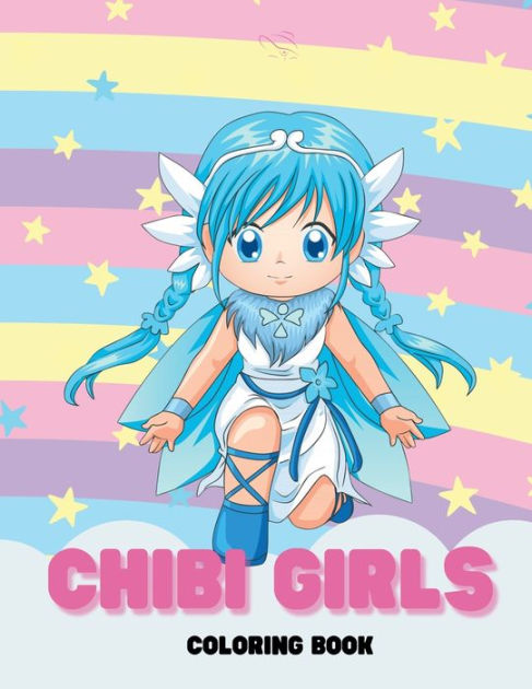 cute chibi anime girl coloring pages