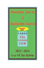 2023 Mahjong Cards & Mahjongg Hands -- year of the rabbit/hare/doe: ::paperback/print book w/scorecards to learn & win (#4721)