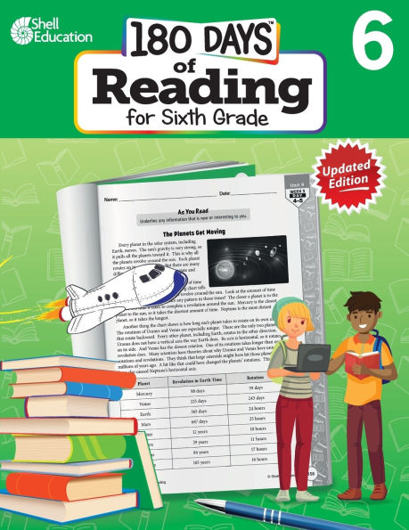 180 Days™: Reading for Sixth Grade, 2nd Edition: Practice, Assess, Diagnose