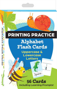 Title: Printing Practice Alphabet Flash Cards, Author: Teacher Created Materials