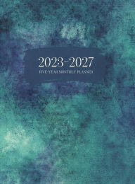 Title: 2023-2027 Five Year Monthly Planner: 60-Month Calendar Book for Organizing 5 Years of Appointments, Vacations & Events: 8.5 x 11 Hardcover Blue, Author: Simple Cents Journals