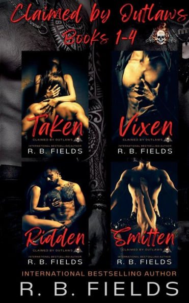 Claimed by Outlaws: The Complete Reverse Harem Biker Romance Series: