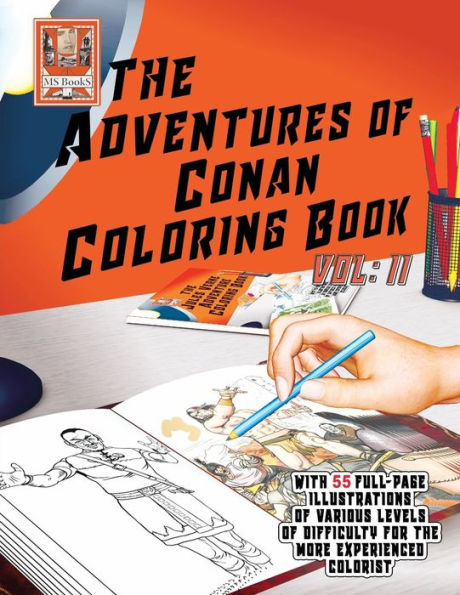 the Adventures of Conan Coloring Book VOL: II: