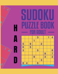Title: Sudoku Puzzle Book For Adult (HARD), Author: Carmen Galloway