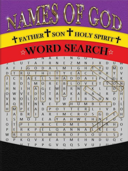 Names Of God - Father - Son - Holy Spirit - Word Search