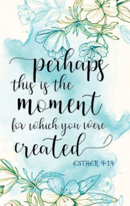 Title: PERHAPS THIS IS THE MOMENT FOR WHICH YOU WERE CREATED Esther 4: 14 - Daily Gratitude Journal 200 Days Motivational Diary:HARDCOVER - Cultivate an Attitude of Gratitude Fat Productivity Notebook with Motivational quotes - 5 Minute Journal, Author: Thankful Grateful Blessed