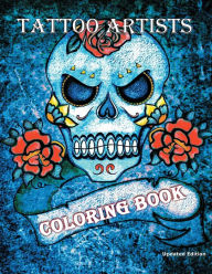 Title: Tattoo Artists Coloring Book: 30 Intricate Tattoo Designs and Images for Adults, Author: Dunstamac