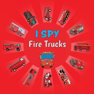 Title: I Spy Fire Trucks: Fun Picture Puzzle Book for Boys and Girls Ages 2 - 5 Find the Fire Engines Activity Book for Toddlers, Preschoolers, Author: Angela Carranza