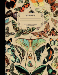 Title: Notebook: College Ruled Lined Journal / Composition Notebook Vintage Butterfly, Author: Digital Attic Studio