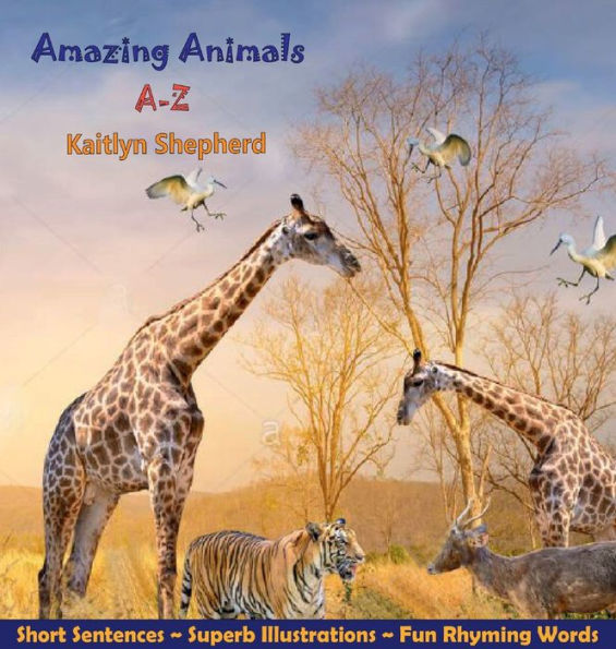 Amazing Animals A-Z: Interactive Animal Alphabet Picture Book to Learn the Alphabet with Bright Animal Illustrations for Toddlers