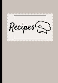 Title: Recipes: Blank Cookbook, Author: Rena Zeoli