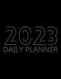 2023 Daily planner: 12 Month Organizer, Agenda for 365 Days, One Page Per Day with Priorities and To-Do List, Hourly Organizer Book