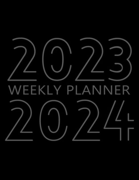2023 2024 Weekly planner: 24 Month Calendar, 2 Year Weekly