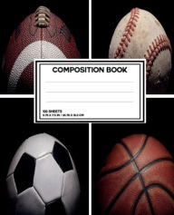 Title: Sports composition notebook, Author: Amber Jefferson