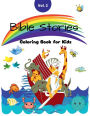 Bible Stories Coloring Book for Kids Volume 2: Noah's Ark: Religious Stories:Cute and fun coloring pages for children to learn about God and build a personal relationship with the Lord Jesus Christ