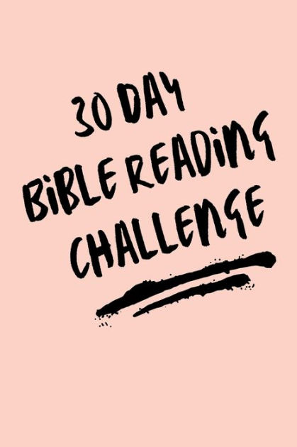 30 Day Bible Reading Challenge Journal Your Way Through The Entire