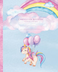 Title: Composition Notebook: Watercolor Unicorn Notebook, Author: Reva Folse